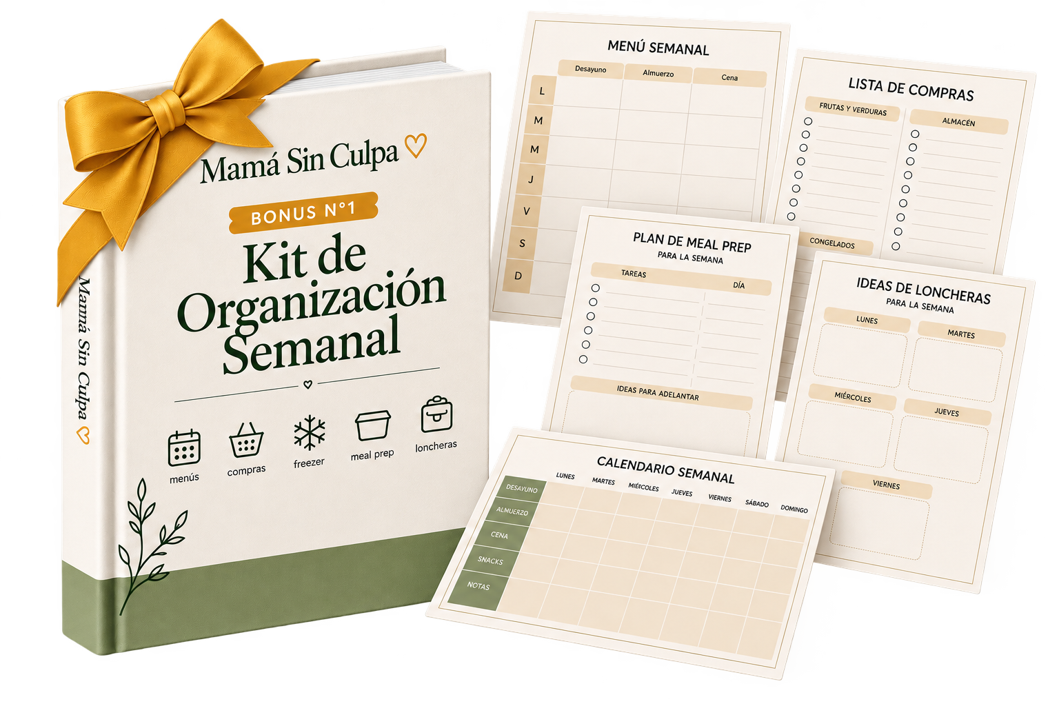 Kit de Organización Semanal — 29 herramientas